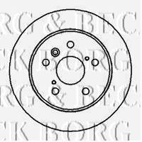 Фото Автозапчасть BORG & BECK BBD4075