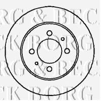 Фото Автозапчасть BORG & BECK BBD4200
