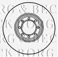 Фото Автозапчасть BORG & BECK BBD5902S