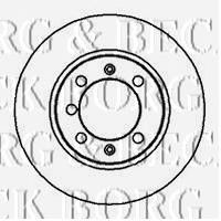 Фото Автозапчасть BORG & BECK BBD4851