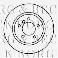 Фото Автозапчасть BORG & BECK BBD4127