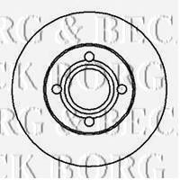 Фото Автозапчасть BORG & BECK BBD4142