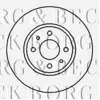 Фото Автозапчасть BORG & BECK BBD5086