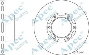 Фото Гальмівний диск APEC braking DSK2032