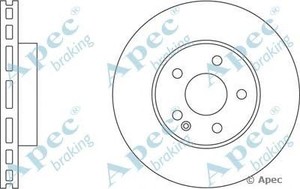 Фото Гальмівний диск APEC braking DSK2289