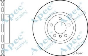 Фото Гальмівний диск APEC braking DSK 2600