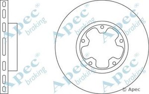 Фото Гальмівний диск APEC braking DSK 2751