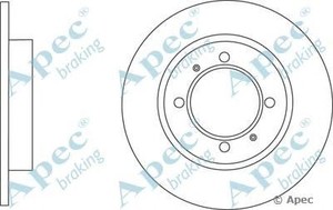 Фото Гальмівний диск APEC braking DSK 2761