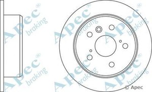 Фото Гальмівний диск APEC braking DSK711