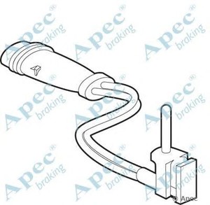 Фото Контрольный контакт, контроль слоя тормозных колодок APEC braking WIR5180
