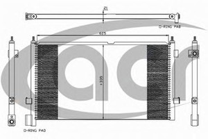Фото Конденсатор, кондиціонер ACR 300554