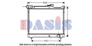 Фото Датчик ABS, передній AKS DASIS 320046N