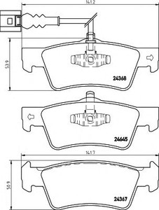 Фото Автозапчастина Behr Hella Service 8DB355013841