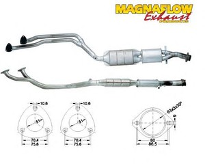 Фото Каталізатор MAGNAFLOW 80675