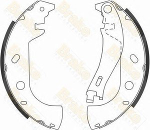 Фото Комплект гальмівних колодок Brake ENGINEERING SH2535