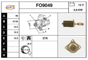 Фото Стартер SNRA FO9049