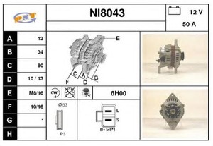 Фото Генератор SNRA NI8043