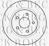 Фото Автозапчасть BORG & BECK BBD4403