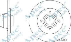 Фото Гальмівний диск APEC braking DSK 2813