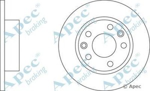 Фото Гальмівний диск APEC braking DSK735