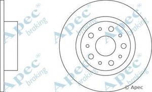 Фото Гальмівний диск APEC braking DSK804