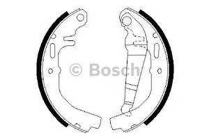 Фото Комплект гальмівних колодок Bosch 0 986 487 071