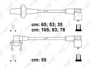 Фото Комплект дротів запалювання LYNXauto SPC6314