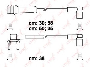 Фото Комплект дротів запалювання LYNXauto SPC6322