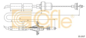 Фото Трос, керування зчепленням Cofle 15.1317