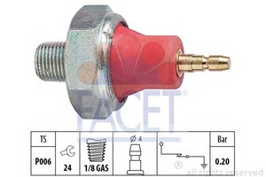Фото Датчик тиску оливи FACET 7.0059