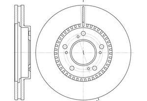 Фото Гальмівний диск KAVO PARTS 6938 10