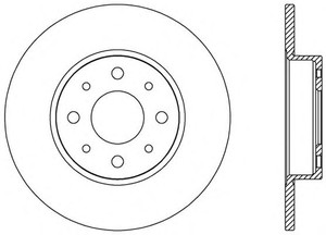 Фото Гальмівний диск OPEN PARTS BDR2564.10