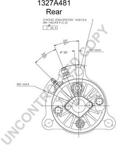 Фото Стартер PRESTOLITE ELECTRIC 1327A481