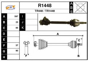 Фото Привідний вал SNRA R1448