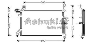 Фото Конденсатор, кондиціонер ASHUKI K460-05