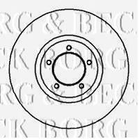 Фото Автозапчасть BORG & BECK BBD4665