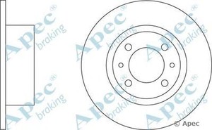 Фото Гальмівний диск APEC braking DSK505