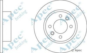 Фото Гальмівний диск APEC braking DSK699