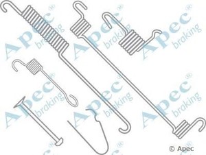 Фото Комплектуючі, гальмівна колодка APEC braking KIT761