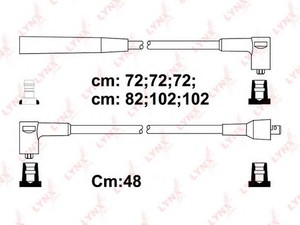 Фото Комплект дротів запалювання LYNXauto SPC6506