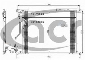 Фото Конденсатор, кондиціонер ACR 300585