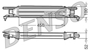 Фото Інтеркулер Denso/Ketner DIT09106