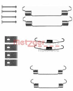 Фото Комплектуючі, гальмівна колодка Metzger 105-0833