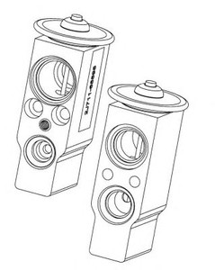 Фото Расширительный клапан, кондиционер NRF 38375