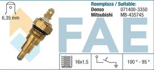 Фото Термовыключатель, вентилятор радиатора FAE 37740