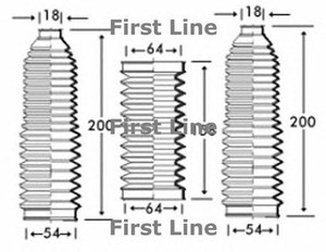 Фото Пильовик, рульове управління FIRST LINE FSG3221