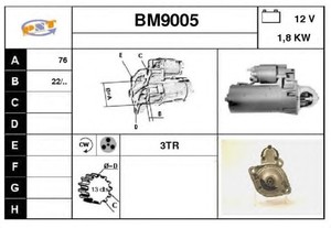 Фото Стартер SNRA BM9005