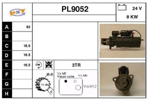 Фото Стартер SNRA PL9052