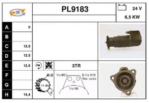 Фото Стартер SNRA PL9183