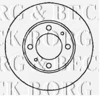 Фото Автозапчасть BORG & BECK BBD5882S